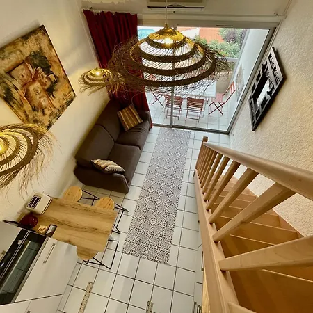 Golfes Clairs - Duplex Climatise - Wifi Appartement Argelès-sur-Mer
