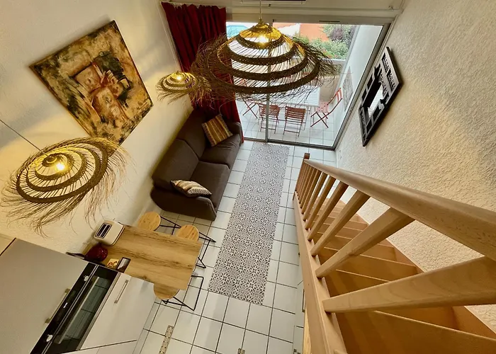 Golfes Clairs - Duplex Climatise - Wifi 아파트 아르젤레쉬르메르